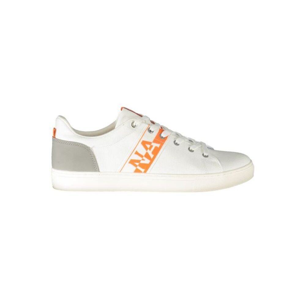 Napapijri White Polyurethane Men Men's Sneaker